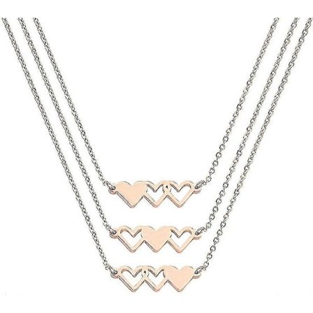 Bedste Ven 3, Søster 3 Bff Parret Hjerte Vedhæng Langdistance Venskab Smykker Fødselsdagsgave