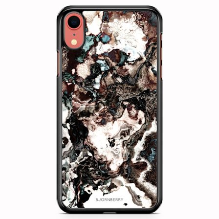 Bjornberry Skal iPhone XR - Brun Marmor