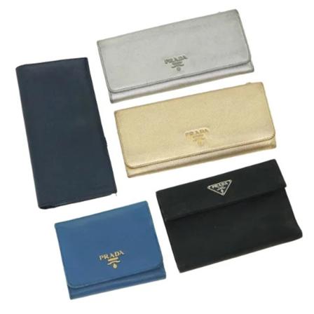 Prada Vintage Pre-owned Canvas punge Gul, Dame Vintage Accessories, Størrelse: ONE Size