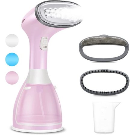Tøjdamper, 1500w Vertikal Tøjdamper, 280ml Vandtank, 20 Sekunders Hurtig Opvarmning, Håndholdt Tøjdamper