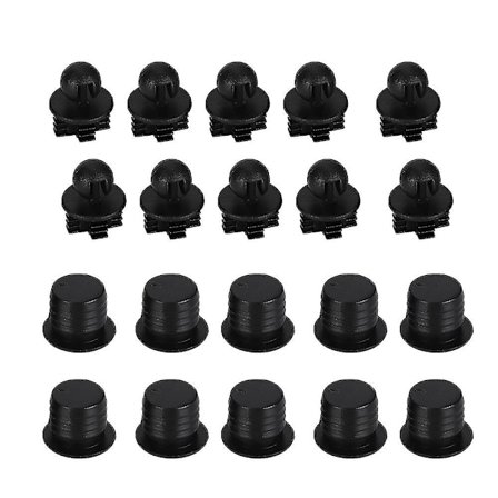 Højttaler Mesh Snap Fastener - 10 Par Højttalergitterramme Kabinet Fastgørelse Netdæksel Spænde [DB]