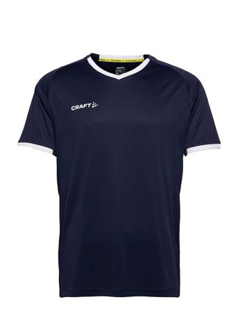 Progress 2.0 Solid Jersey M T-shirts Short-sleeved Marineblå Craft*Betinget Tilbud