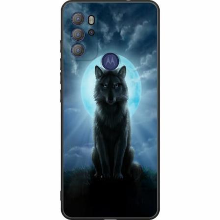 Motorola Moto G60s Svart Skal Wolf In The Dark