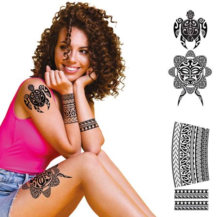 Semi-Permanent Sorte Tatoveringer