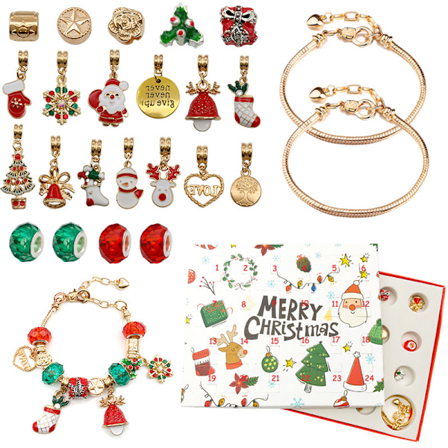1. adventkalender julepynt 2024 Adventkalender for jenter