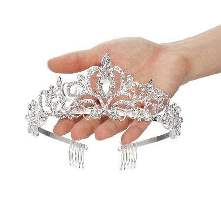 Naisten Kristalli Kruunu, Prinsessa Kuningatar Vintage Tiara, Tyttöjen Aikuisten Hääkampaukset Lahja Syntymäpäivä Hää