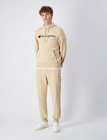 Champion Rib Cuff Pants - Beige - S