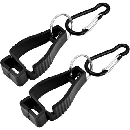 Hanske-klips 2 stk. Hanskeklips Holder Hanskeklips Holder Klips Hanskeklips for å forhindre at hansker går tapt under arbeid, Arbeidshanske-klips for 