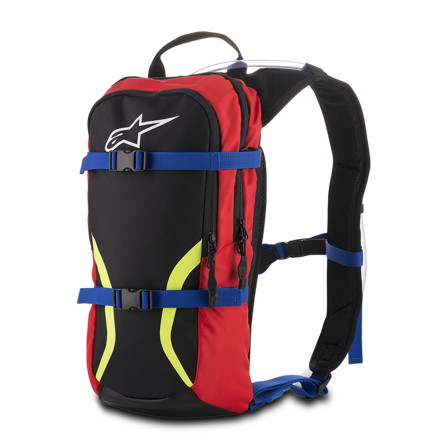 Plecak Alpinestars Iguana Czarny/Niebieski/Czerwony/Żółty Fluorescencyjny