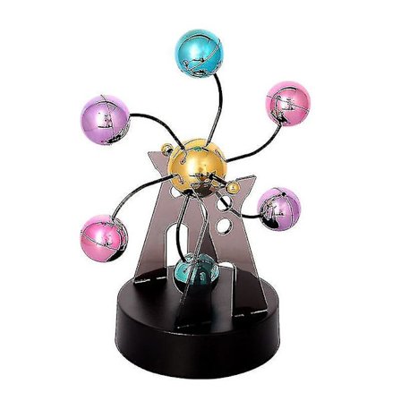 Färgglad evighetsmaskin med ferrishjul och permanent rörelse