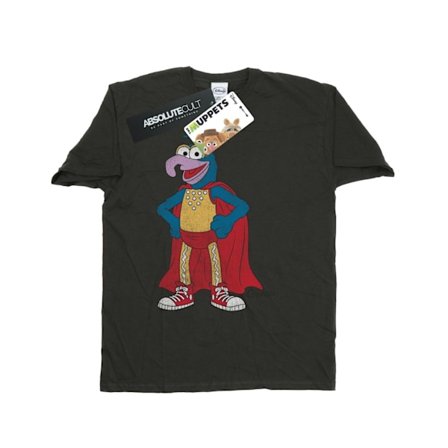 The Muppets Mens Classic Gonzo Heather T-Shirt M Light Graphite