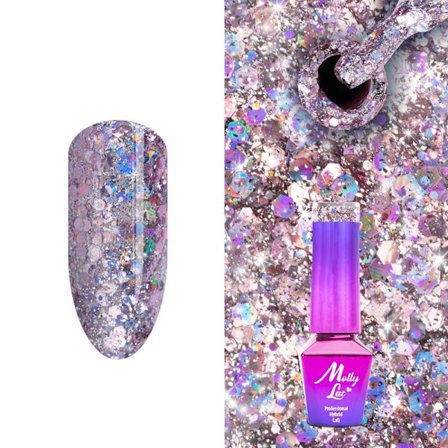 Mollylac - Gel polish - Born To Glow - Nr576 - 5g UV gel/LED