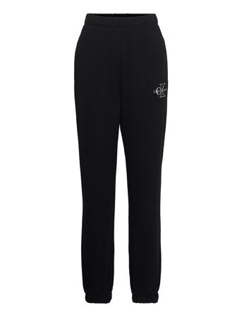 Two T Monogram Jog Pant Black Calvin Klein Jeans
