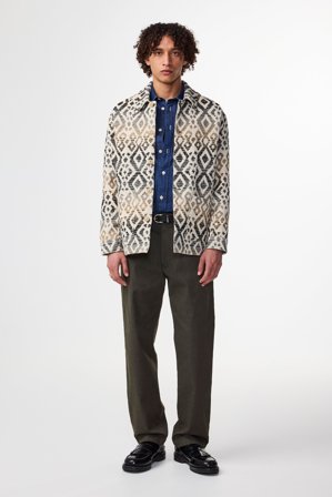 NN.07 Aden Hose Herren Grün Polyester