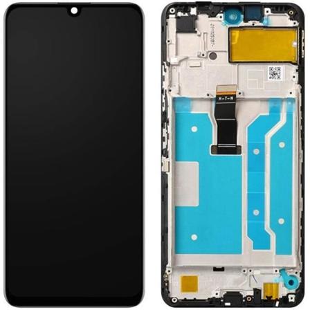 Komplett block Huawei P smart 2021 Ersättningspekskärm LCD-skärm Svart
