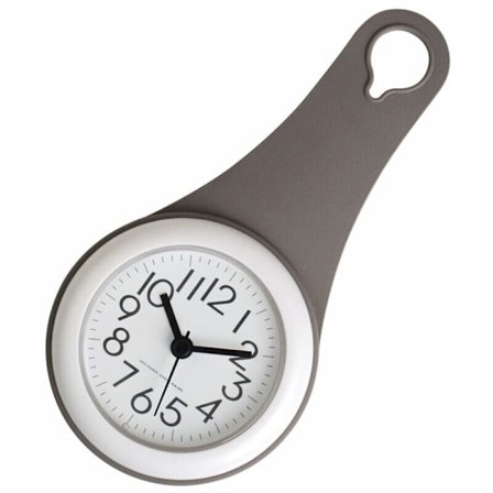 Yksinkertainen kylpyhuoneen kello, keittiö, kotitalous vedenpitävä ja hiljainen imukuppikello