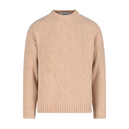 Bonsai, Round-neck Knitwear Beige, Heren, Maat:M
