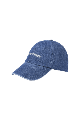 Carin Wester Stentvättad denimkeps BRITNEY Mössor & hattar Blå ONESIZE