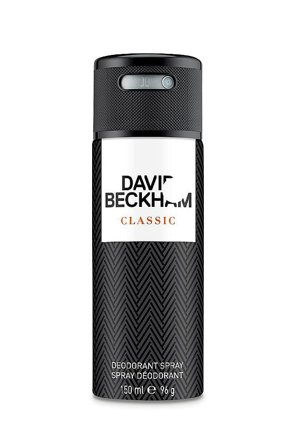 David Beckham Classic Deodorant Body Spray For Men 150 ml, Parfumer & Dufte, Dufte, Deodorant