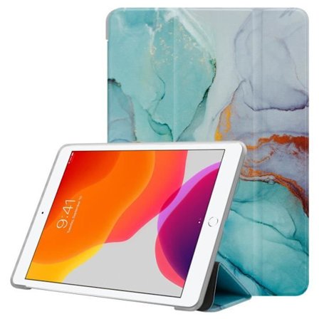 Tablettfodral för Apple iPad PRO (10,5 Zoll) Grönt marmorfodral Fodral Fodral Skydd Skydd Silikon TPU plånbok