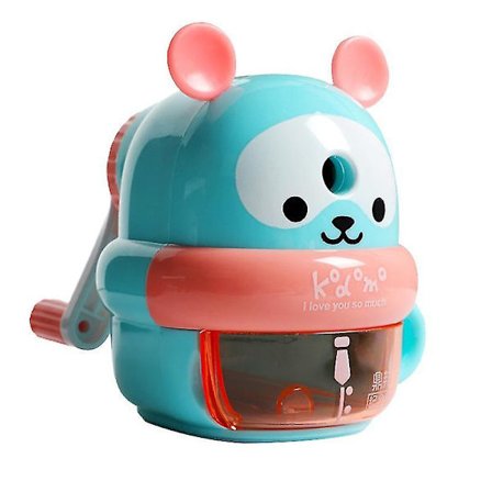 Children's Hand-crank Pencil Sharpener Cartoon Manual Pencil Sharpener School