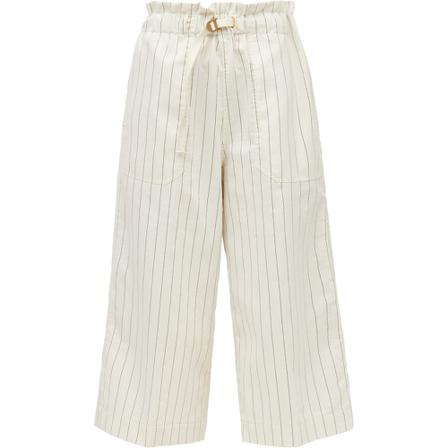 White Sand, striped culotte Wit, Dames, Maat:M