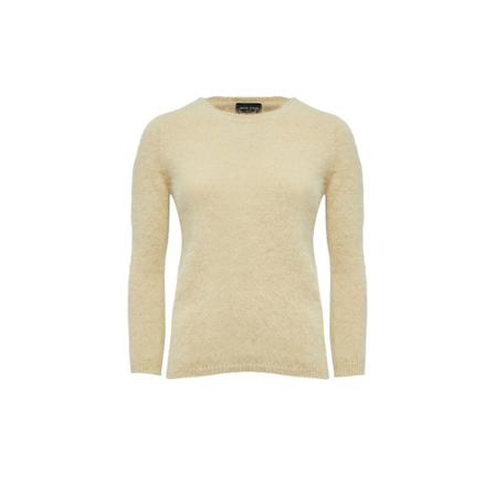 Roberto Collina, Knitwearv Beige, Dames, Maat:XS