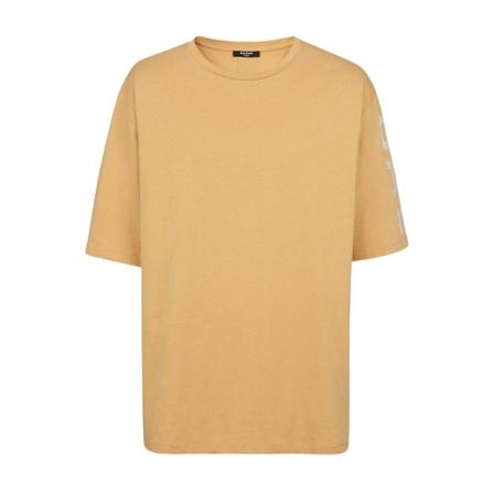 Balmain T-Shirts beige, Herr, Herr, Storlek: S