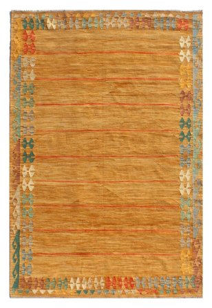 Dywan Orientalny Kilim Afgan Old Style 201X297 (Wełna, )