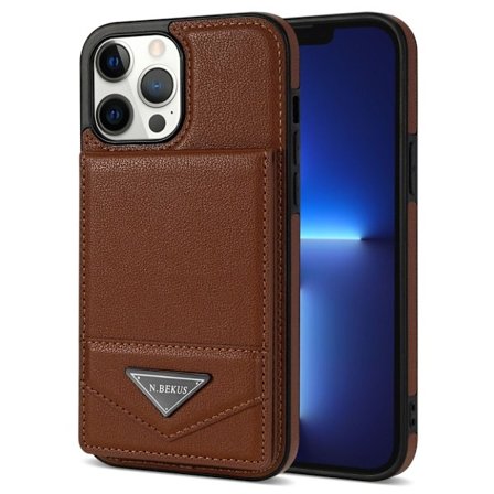 N.BEKUS iPhone 15 Pro Max Skal - Brun