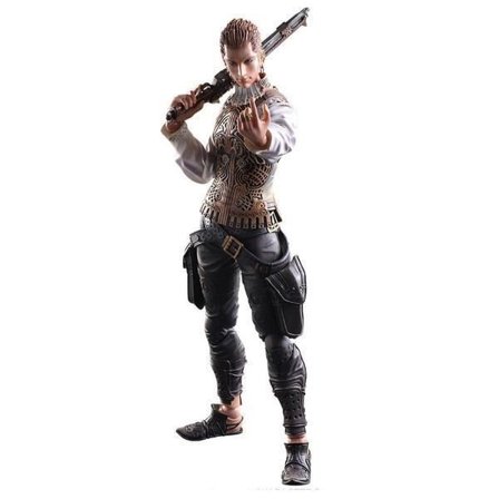 Figuriini - SQUARE ENIX - Balthier - Final Fantasy XII - Musta - 28 cm - Liikkuva