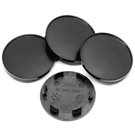 4 st 59MM(56mm) 53mm ABS Bilhjul Navkapsel Bil Navkapsel Utan Emblem 50.5mm Clip Diameter Fälgskydd för Platt Logotyp