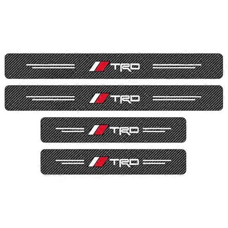 Hiilikuitu Tarrat Kynnyssuojat Auton Oveen Sopivat Toyota Century Auris Mirai Premio Yaris Camry Carola Prius -malleihin