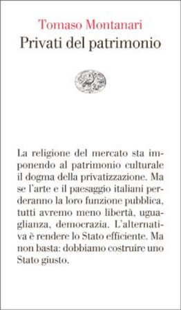Privati del patrimonio Tomaso Montanari