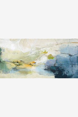 Malerifabrikken - Tavla Alight - Blå - Tavlor - 140X70 - Från Homeroom