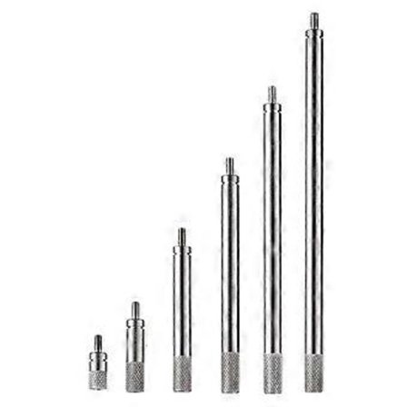 6 kpl Kellotaulun mittakellon jatkovarsi M2.5 kierre, 10-100 mm jatkovarsi, mittaus kellotaululle ja Di