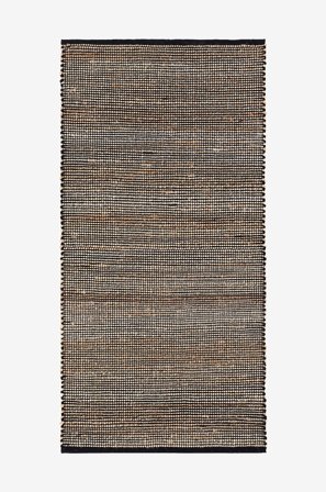 KM Home - Juuttimatto Kavali - Musta - Juutti- & sisalmatot - 75X150 - - Homeroom