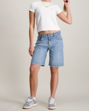 Levi's LVG 94 BAGGY SHORT Blå Shorts Tjej - Kids Brand Store