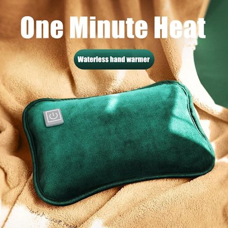 Electric Heated Hand Warmer Pouch Cute USB Rechargeable Safety Washable Reusable Hot Water Bottle Handwarmer Dropshipping