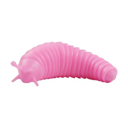 Stor Lysende Hummer Dekompresjon Kattlarve Snegle Puslespill Trykkavlastning Fingertupp Eksotisk Interaktivt Leke Pink (Luminous Slug)