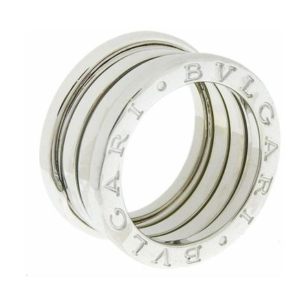 Bvlgari Vintage, Pre-owned Ring Grijs, Dames, Maat:ONE Size