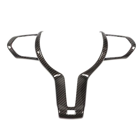 Kolfiber ABS Ersättningsrattkåpa kompatibel med F Chassi M2 M3 M4 M5 X5M