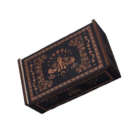 Tarotkort Oppbevaringsboks Astrologi Smykkeskrin for Spådom, Hekser