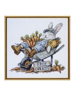 Broderipakke Bilde Gratis gulrøtter - Abris Art