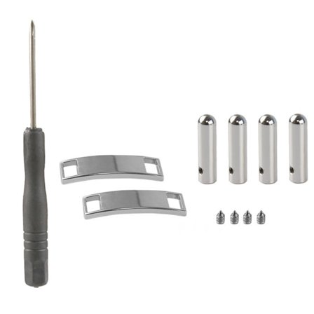 Metal Snørebåndsspænde Snørebåndstip Skosnørelås Skodekorationscharme