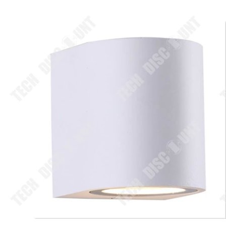 Vägglampa - TD - Sökarlampa 8436 - G9 - Vit - Gips - Nutida