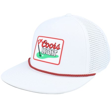 American Needle - Weiss snapback Cap - Coors Buxton Pro White Snapback @ Hatstore