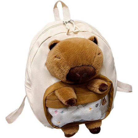 Capybara Rygsæk, Capybara Rygsæk til Skole, Skuldertaske til Studerende