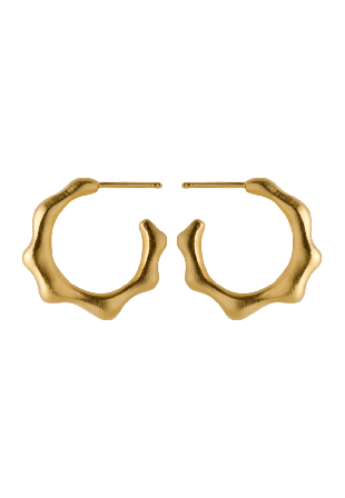 Pernille Corydon Aqua Hoops Örhängen Dam Guld ONESIZE