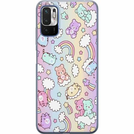 Xiaomi Redmi Note 10 5g Genomskinligt Skal Kawaii